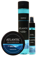 Kit Fuerza y Vitalidad Atlantic (2 Lociones, 1 Cera, 1 Shampoo)